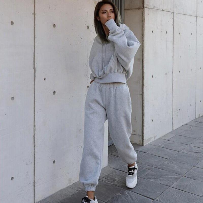 Casual Hoodie Coat Sports Suit