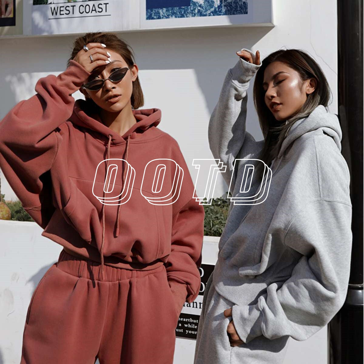 Casual Hoodie Coat Sports Suit